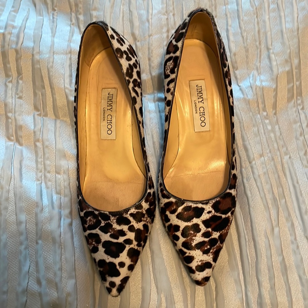 Jimmy Choo Leopard Pumps